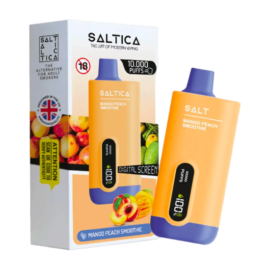 Saltica 10000 Mango Peach Smoothie