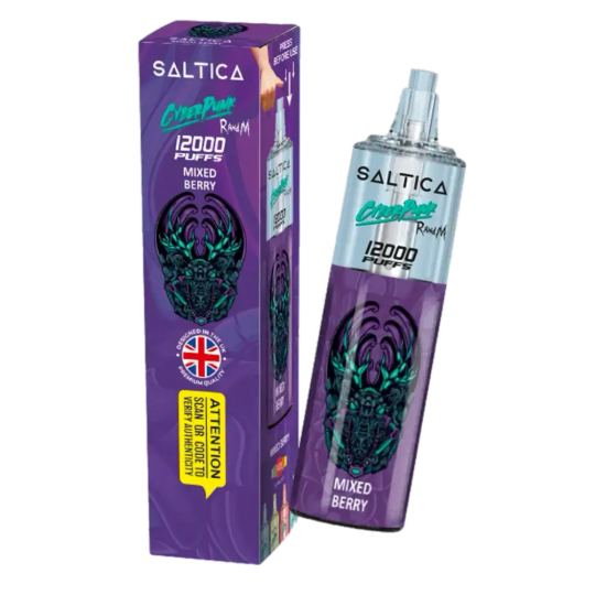 Saltica Cyberpunk 12000 Mixed Berries